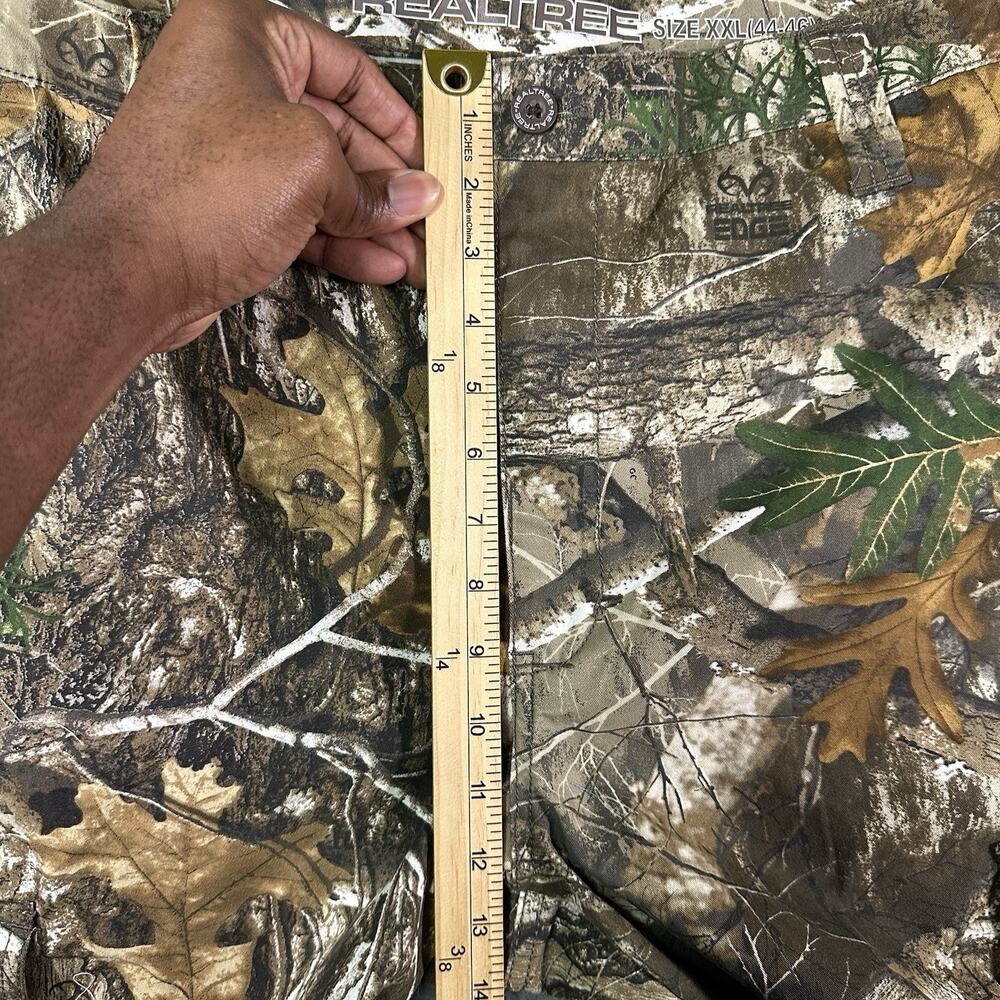 Realtree Camo Cargo Pants Brown Men’s XXL Cotton Blend Hunting Outdoor Utility - Picture 5 of 8